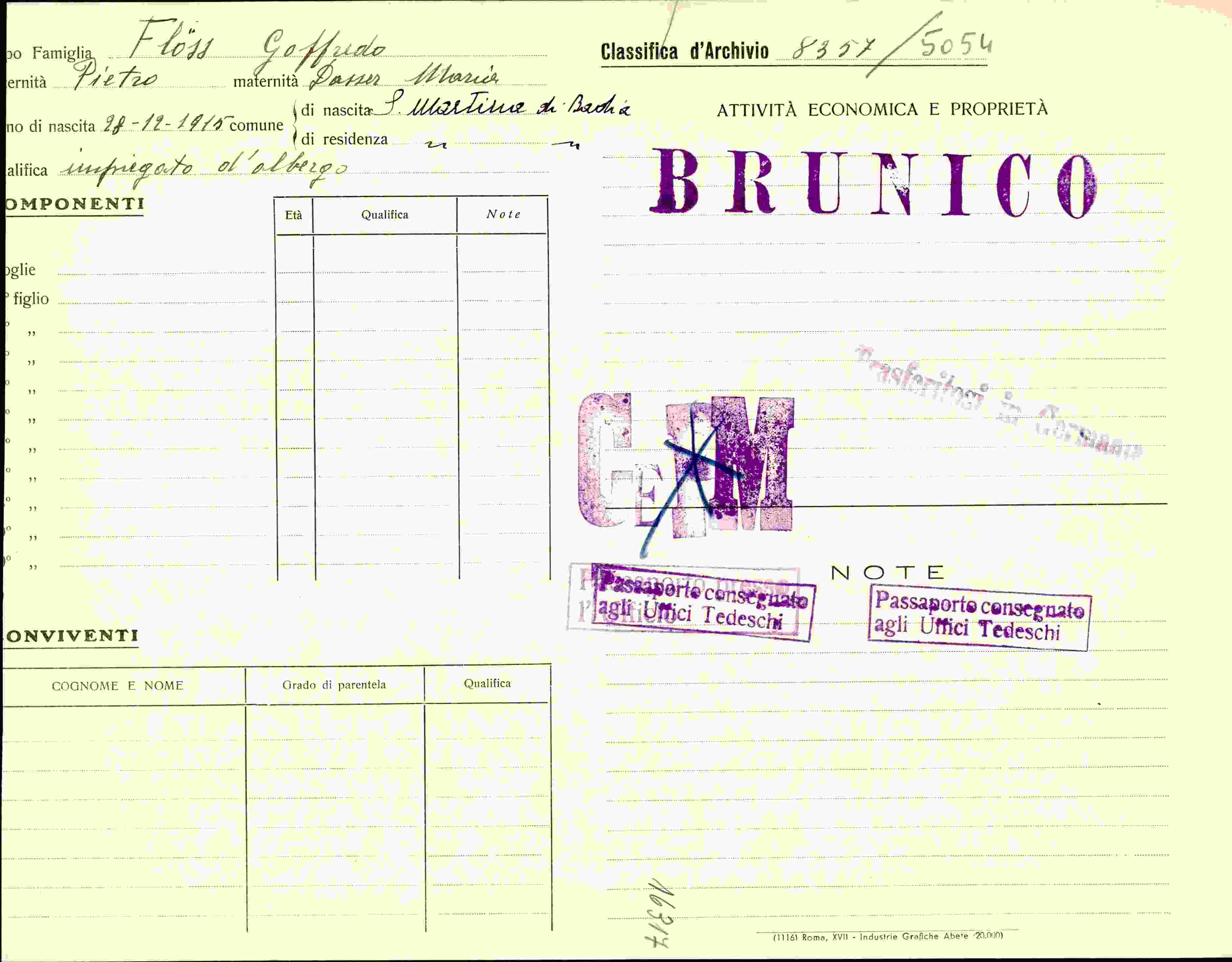 Dokument für Flöss