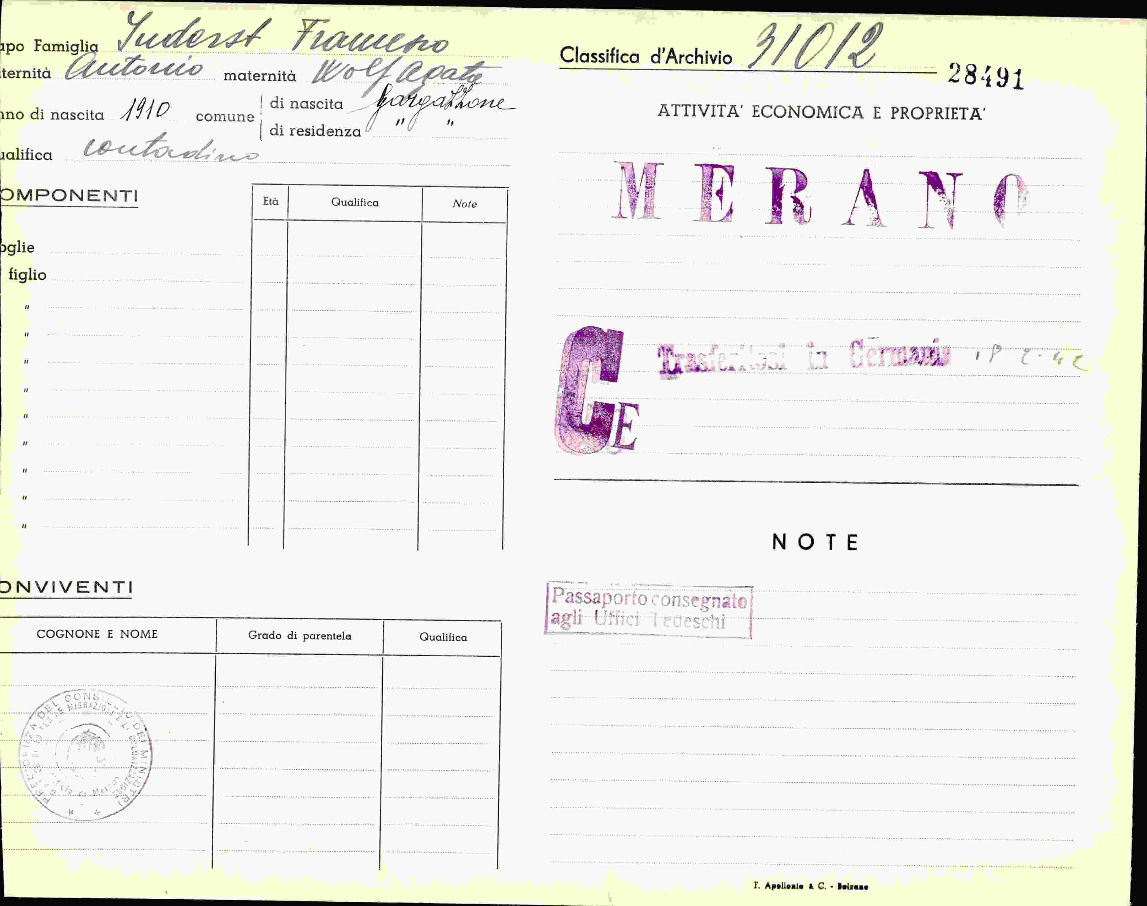 Dokument für Inderst