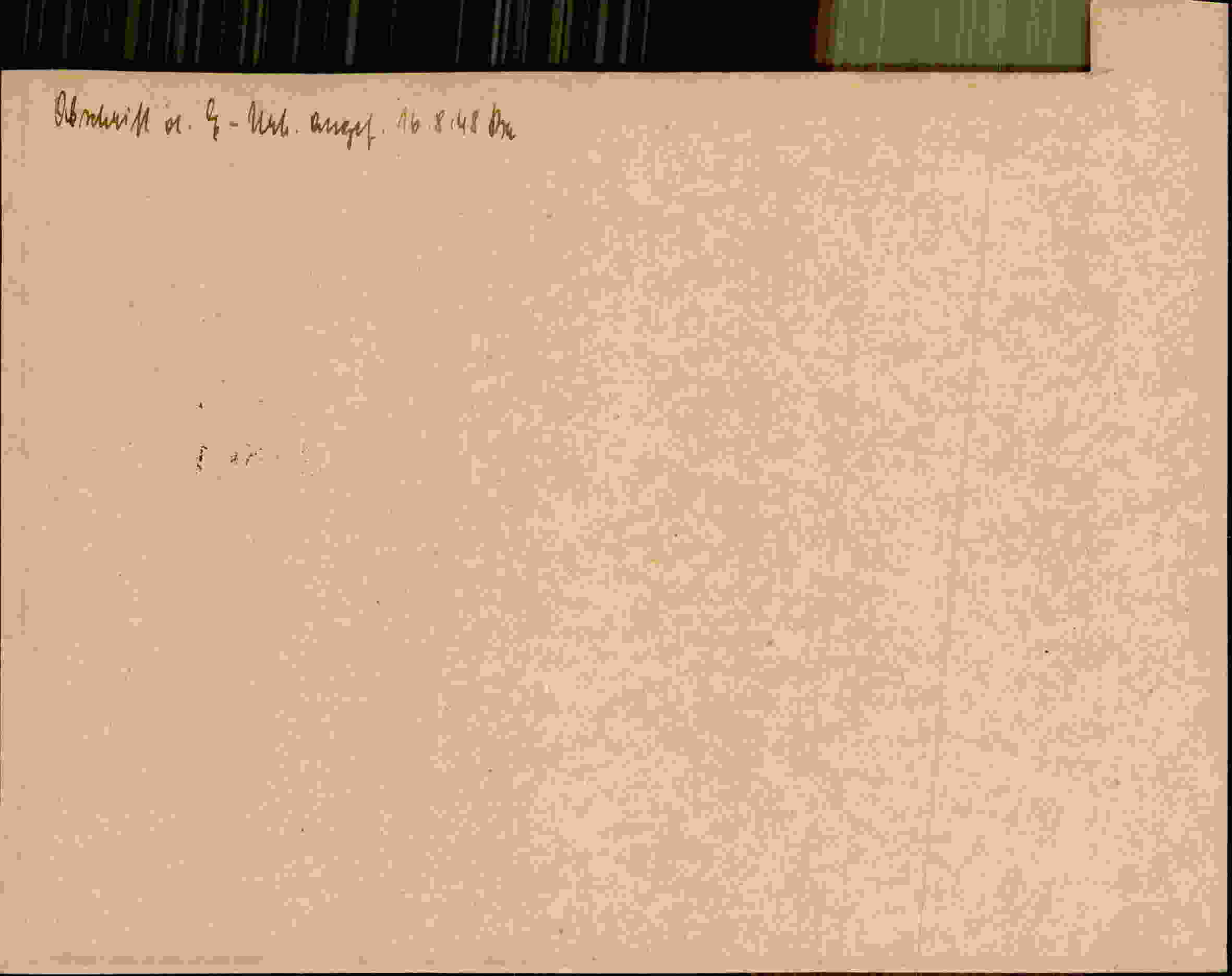 Rückseite des Dokuments