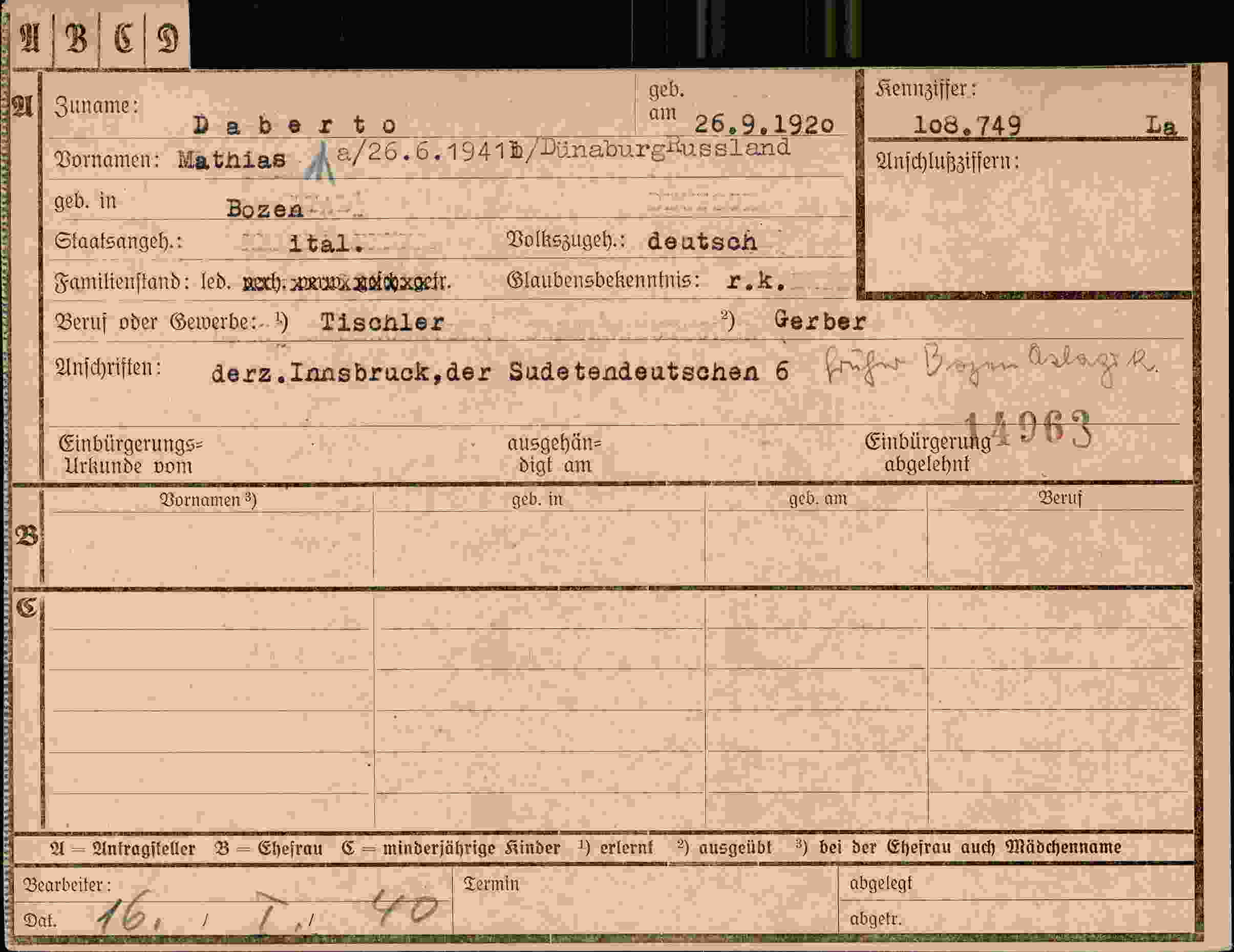 Dokument für Mathias Daberto