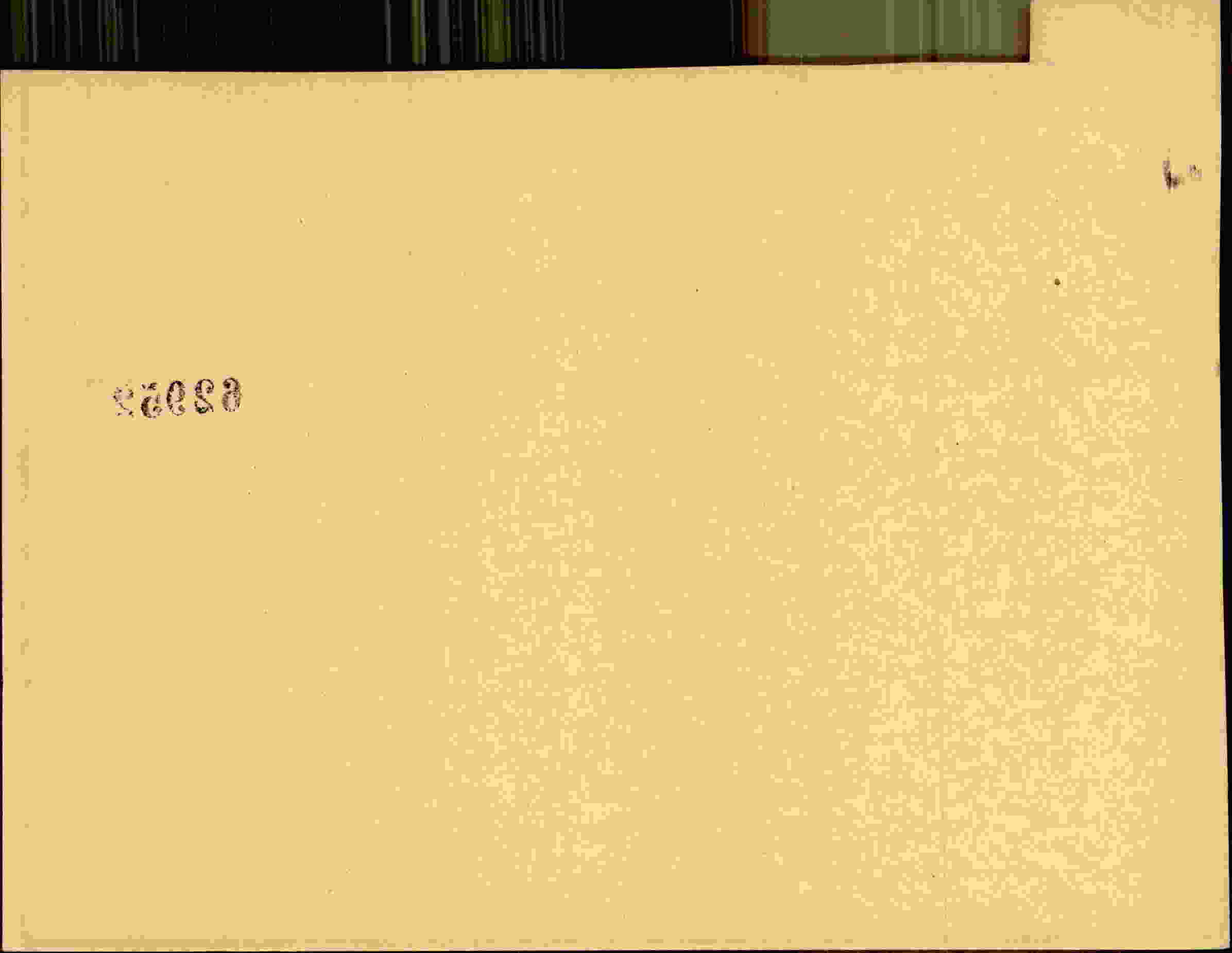 Rückseite des Dokuments