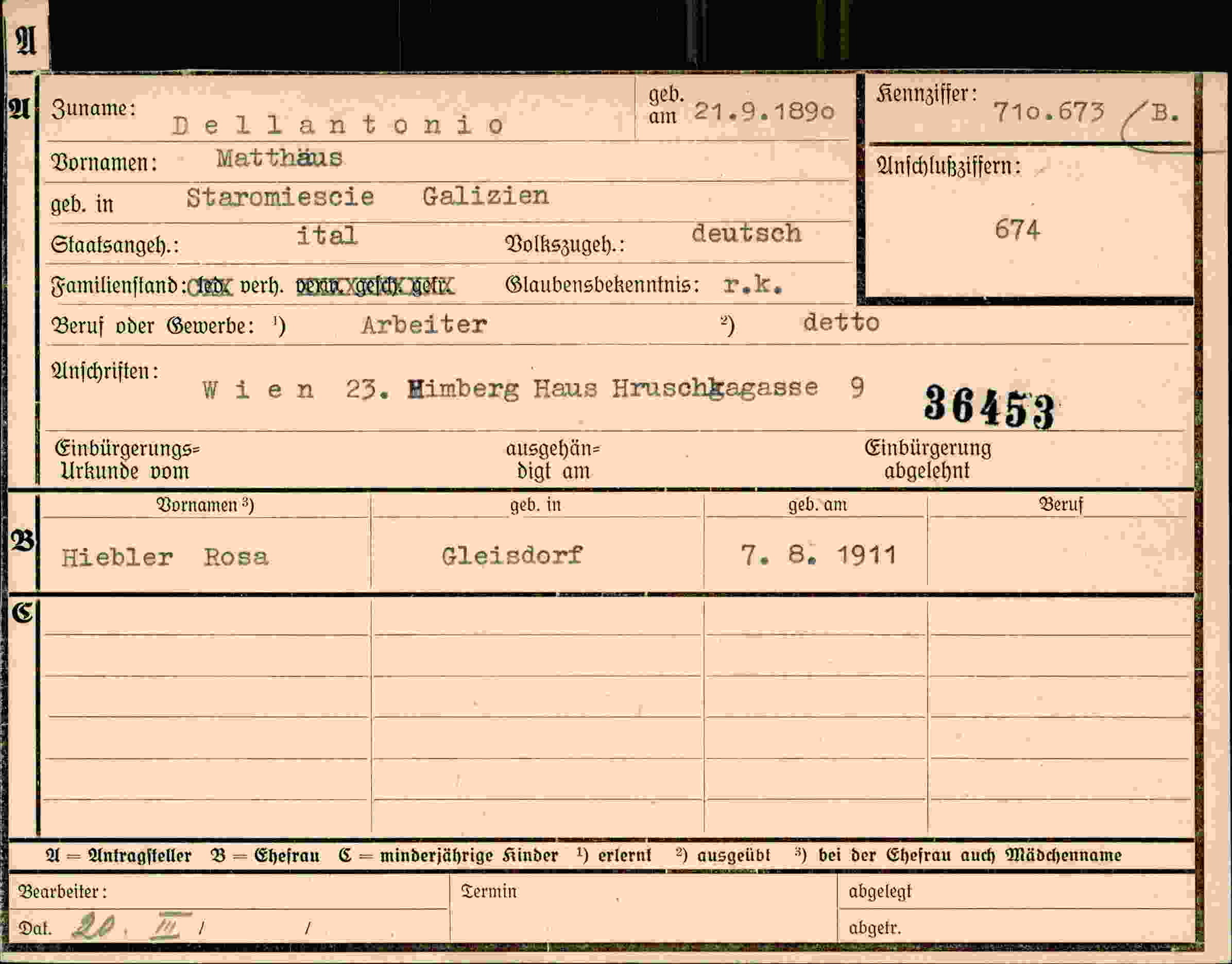 Dokument für Matthäus Dellantonio