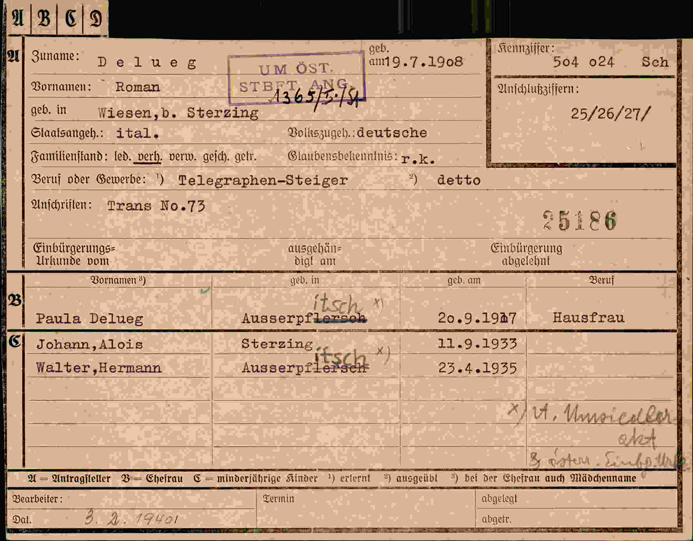 Dokument für Roman Delueg