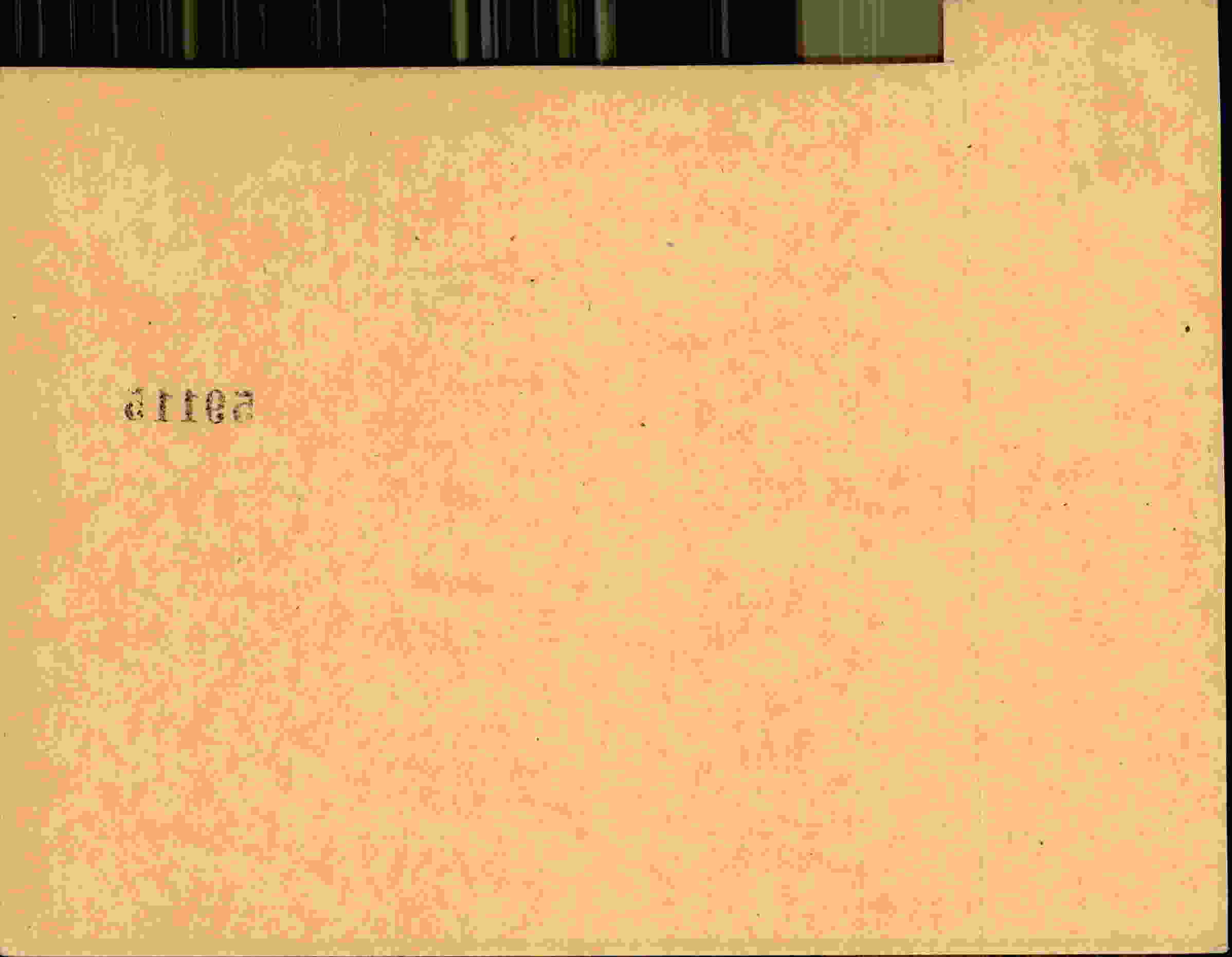 Rückseite des Dokuments