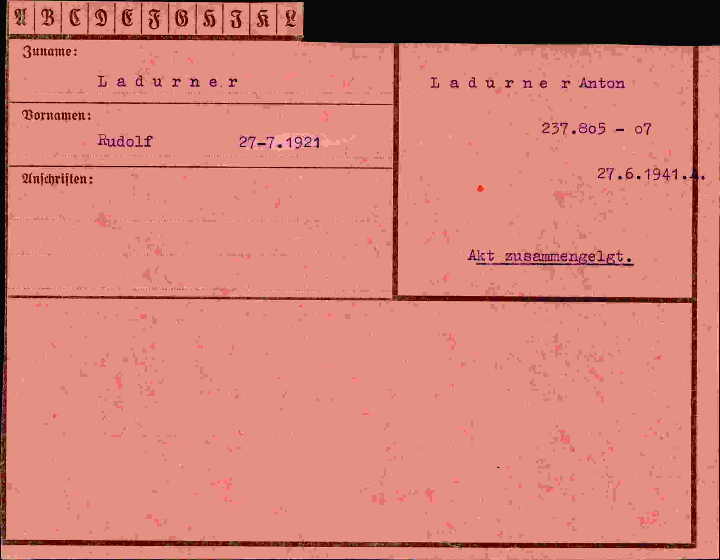 Dokument für Rudolf Ladurner