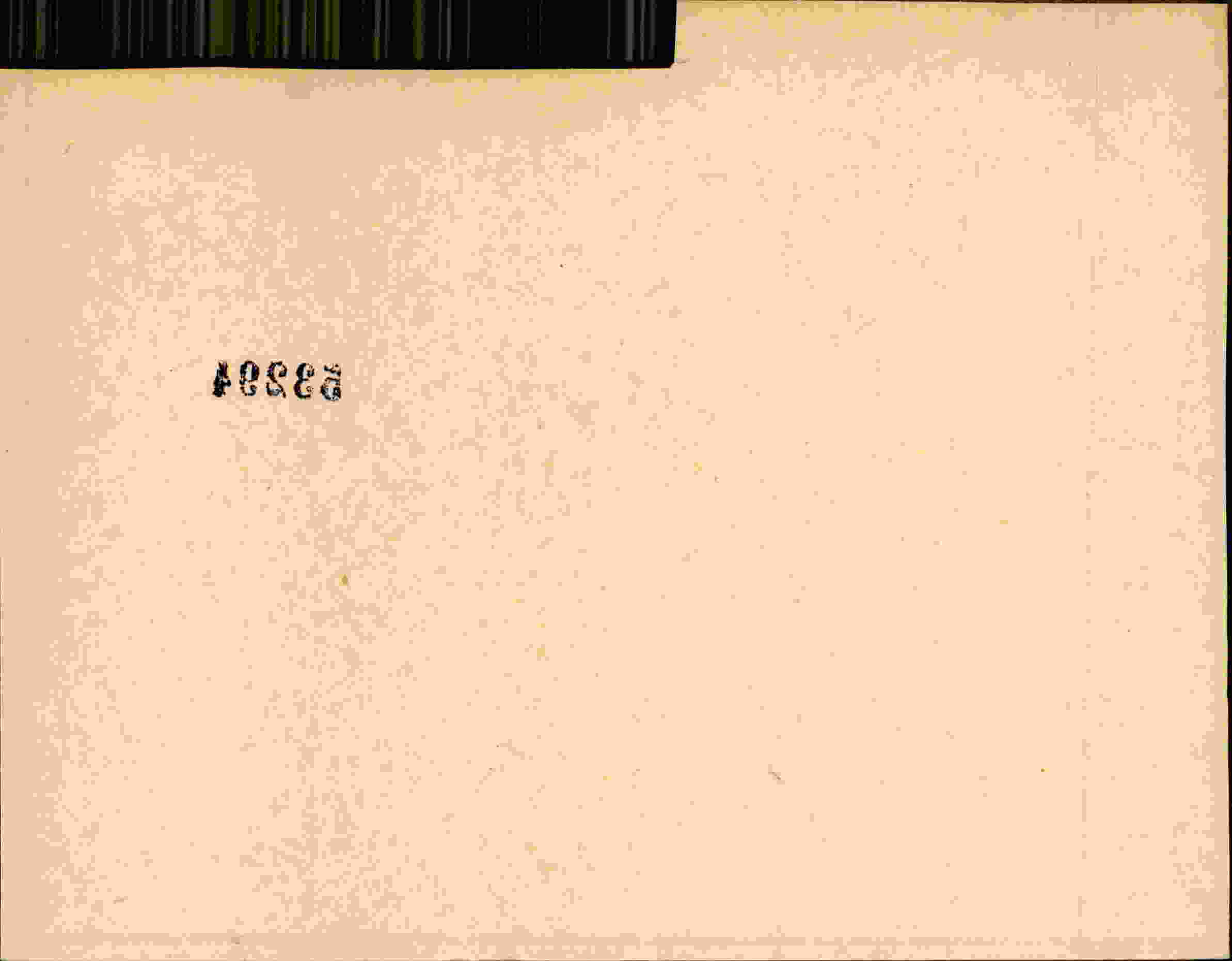 Rückseite des Dokuments