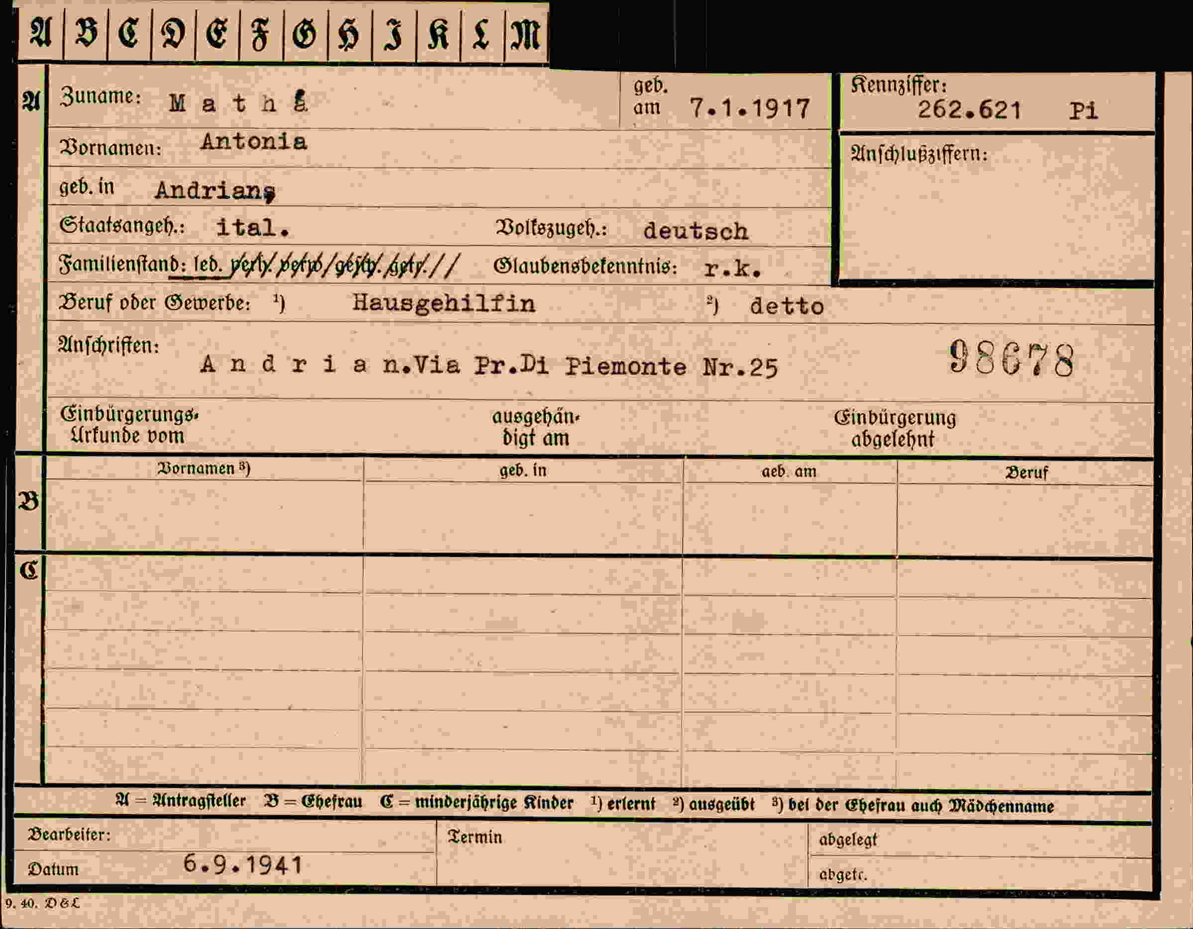 Dokument für Antonia Math