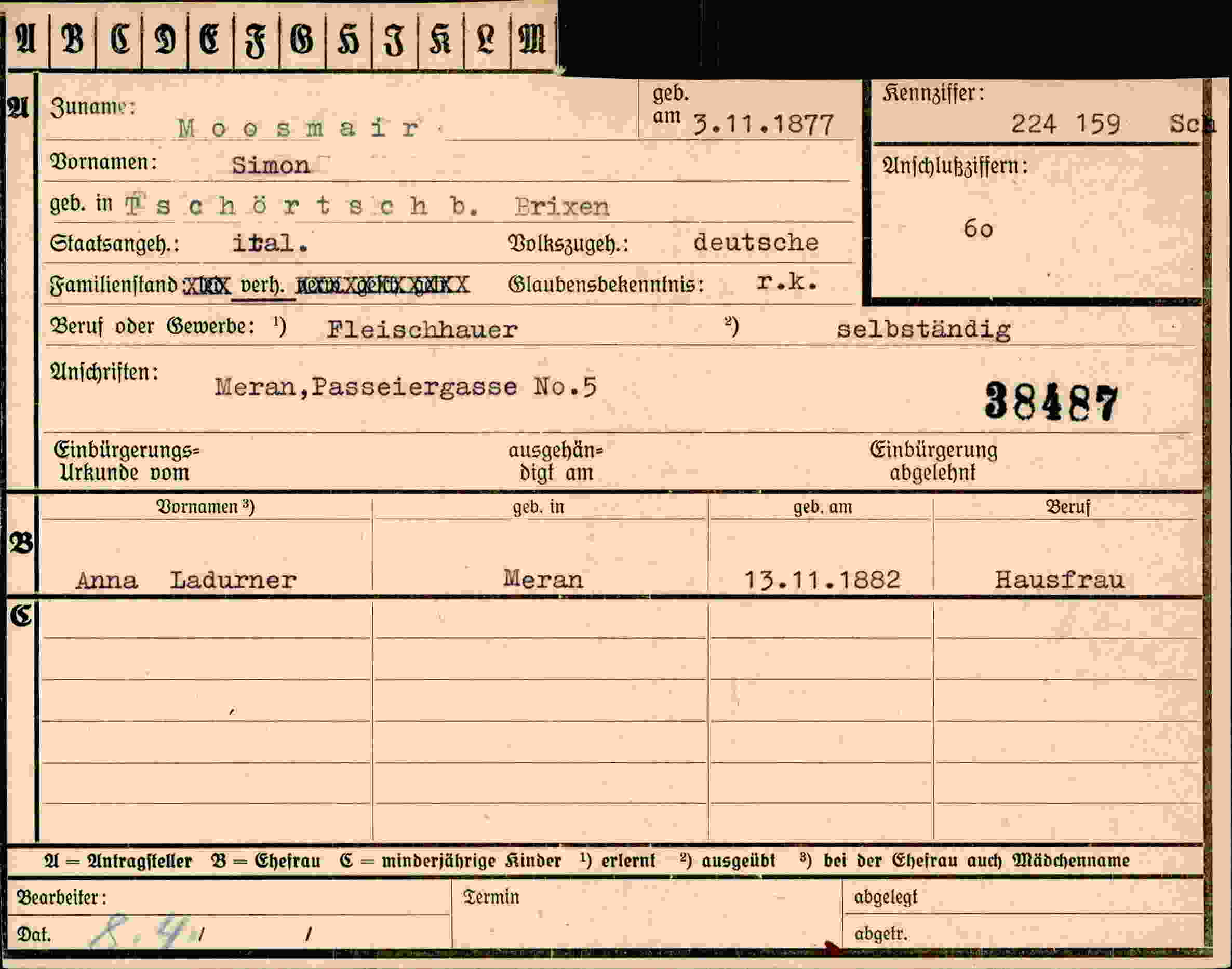 Dokument für Simon Moosmair