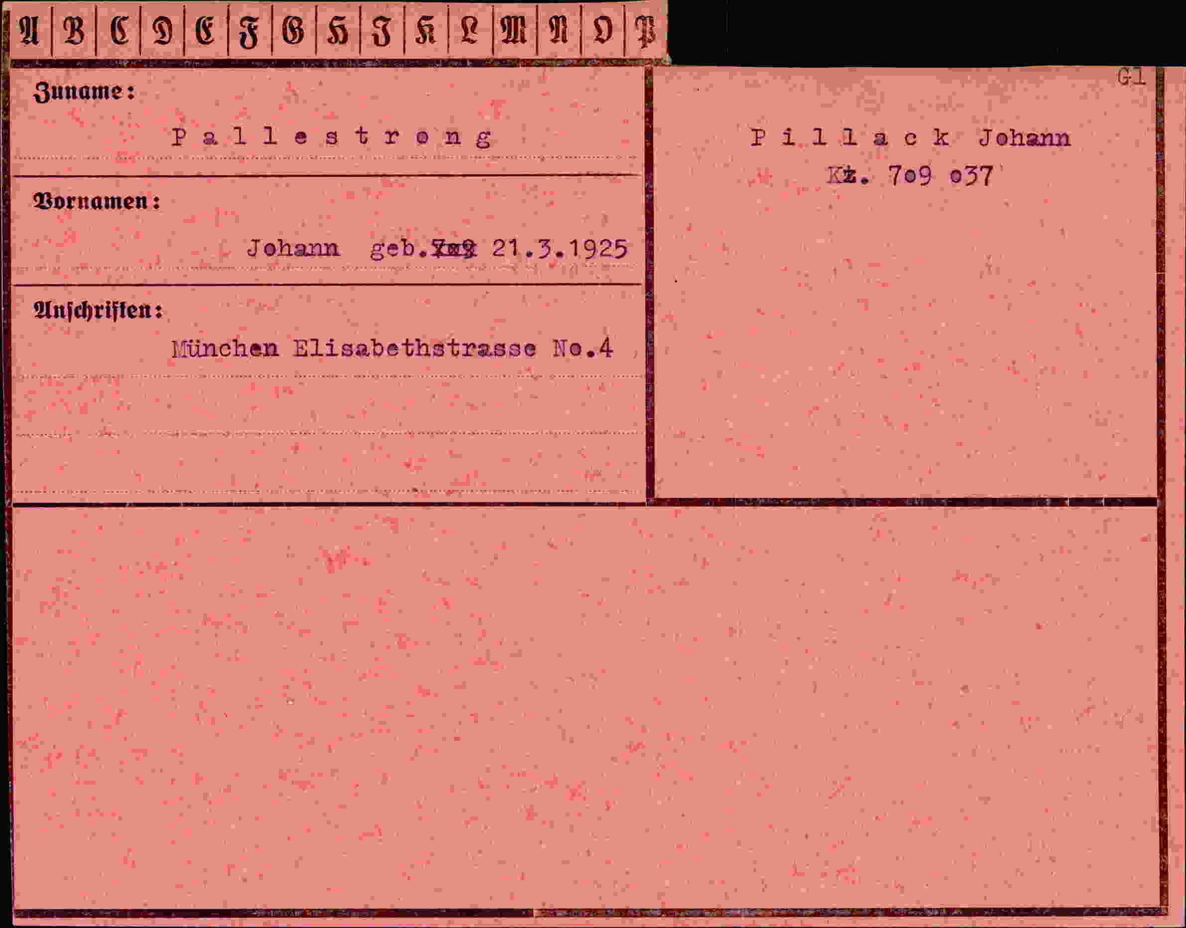 Dokument für Johann Pallestrong