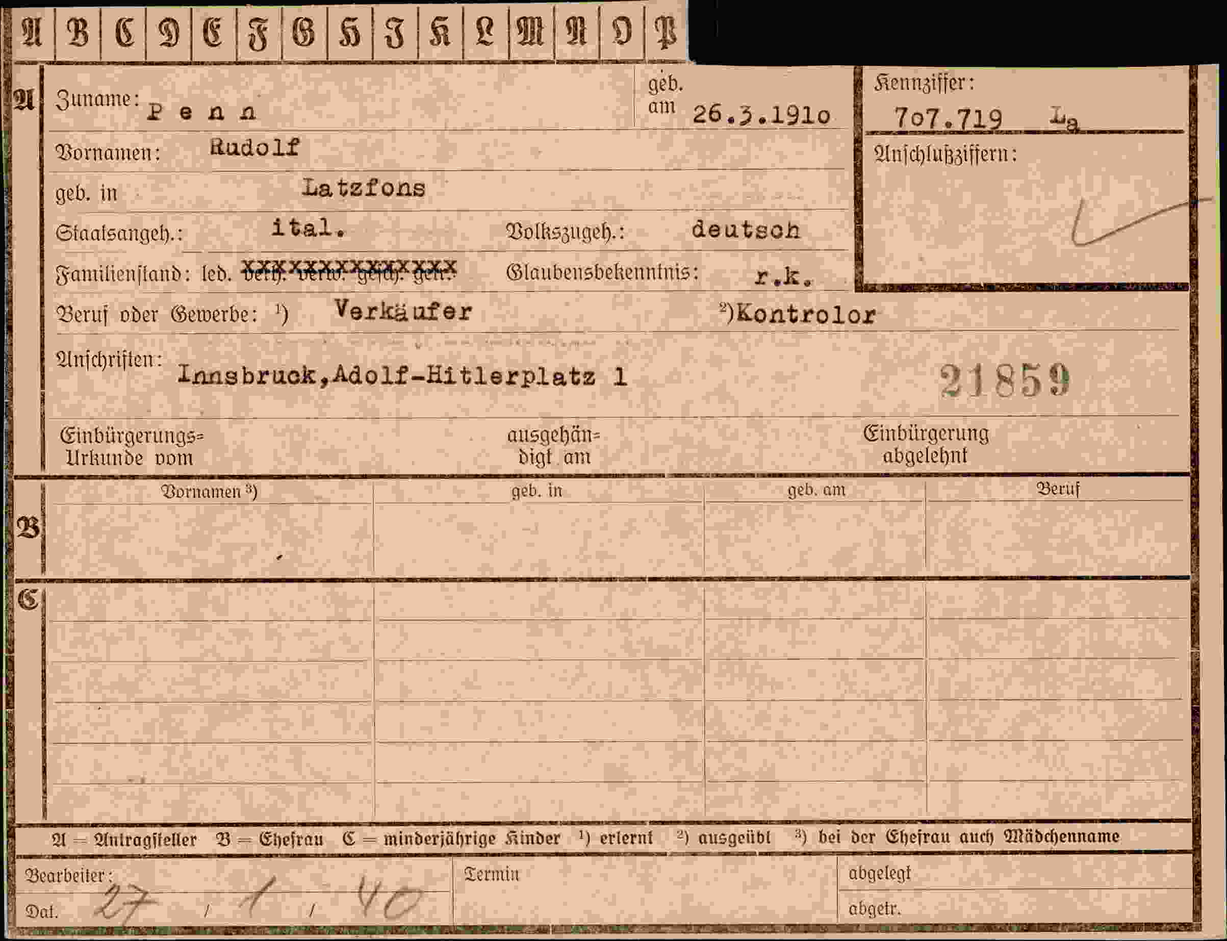 Vorderseite