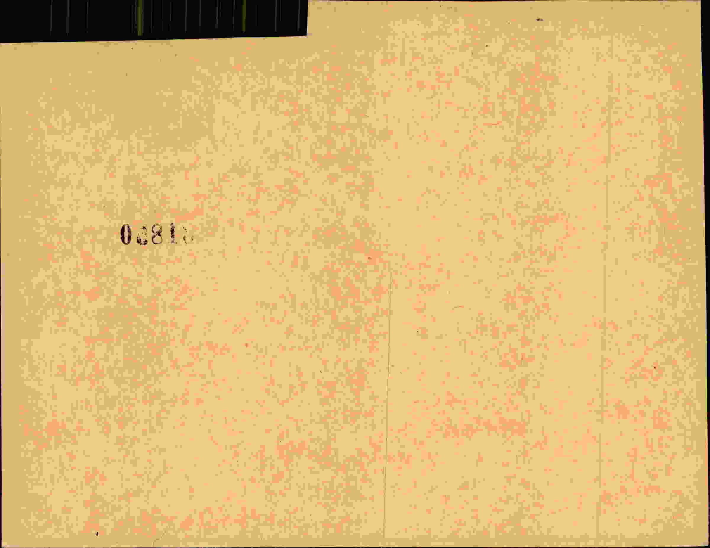 Rückseite des Dokuments