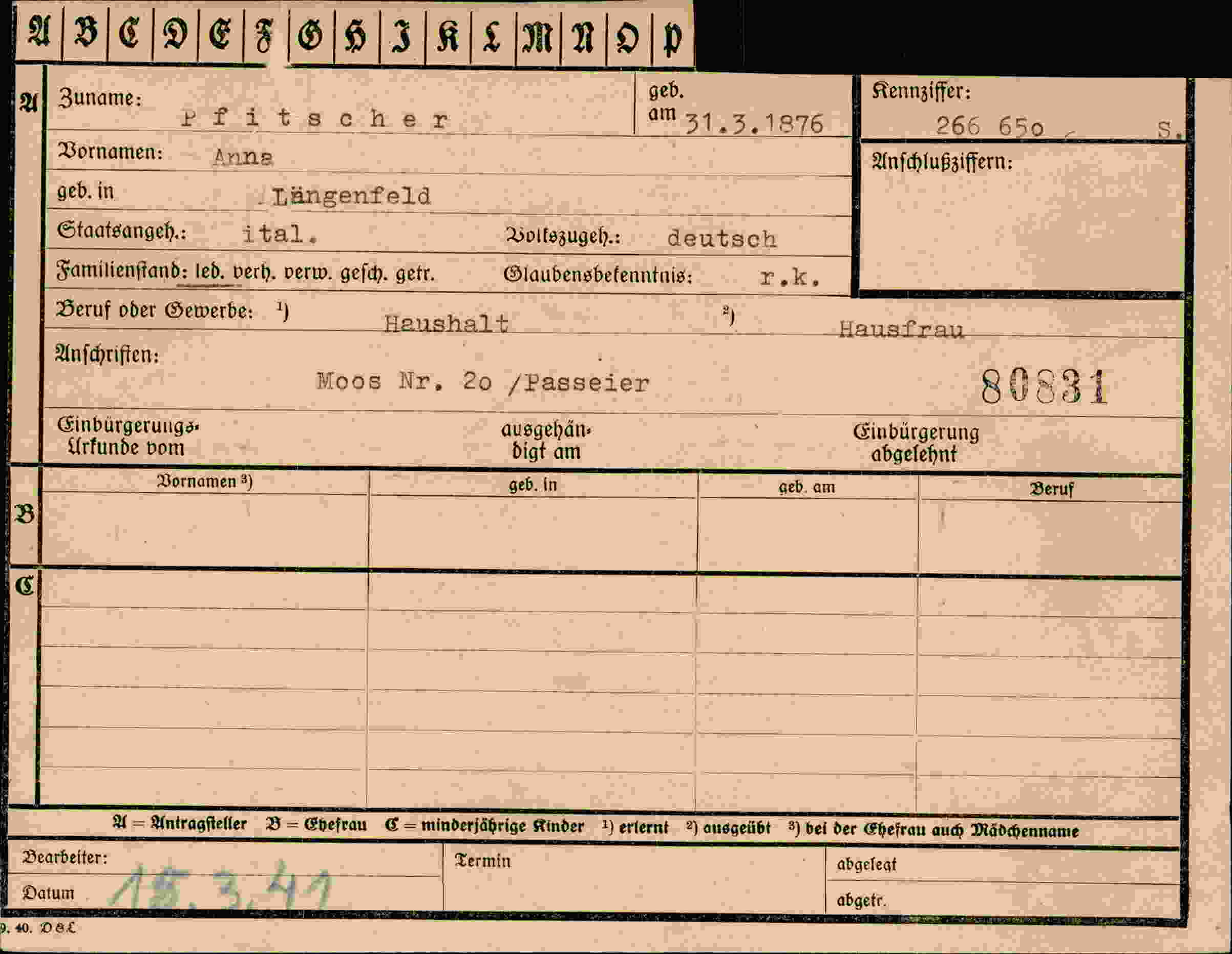 Dokument für Anna Pftscher