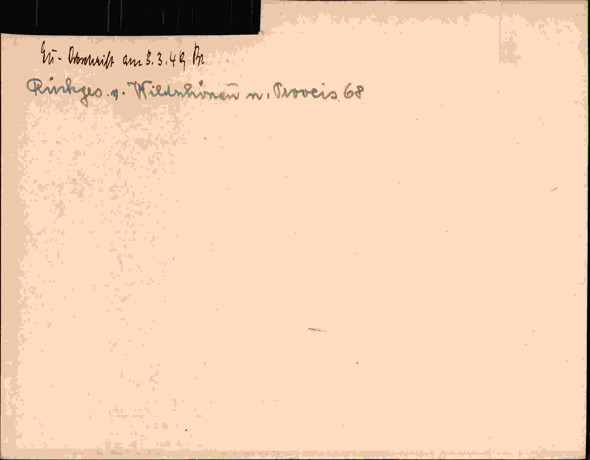 Rückseite des Dokuments