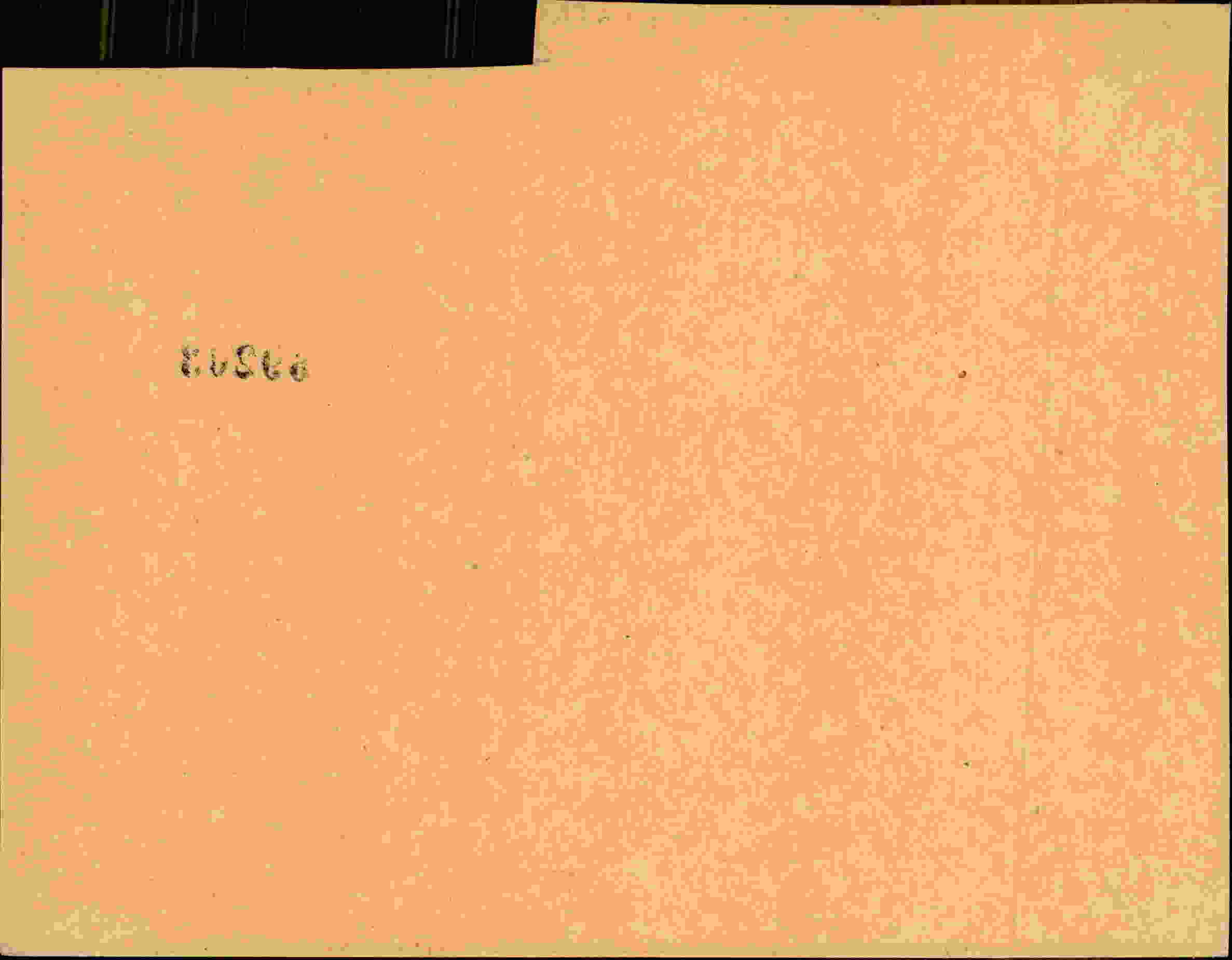 Rückseite des Dokuments