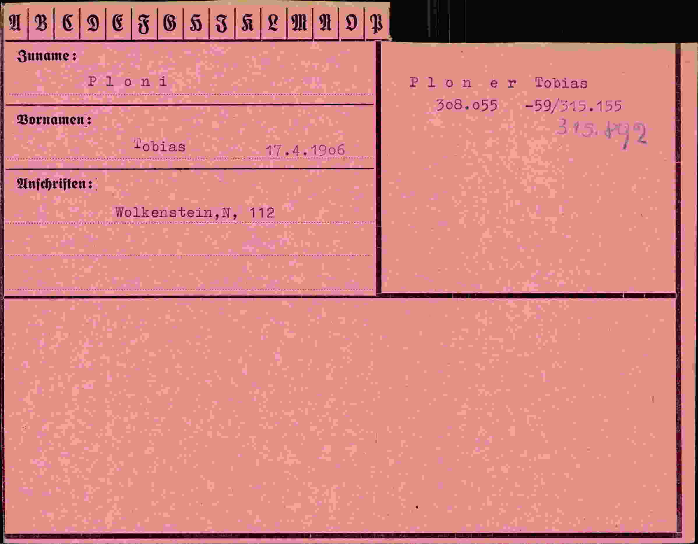 Dokument für Tobias Ploni