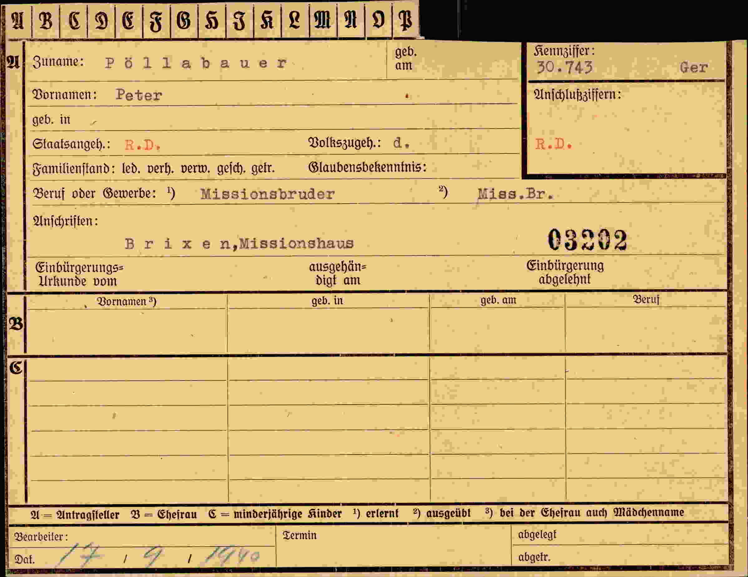 Dokument für Peter Pöllabauer