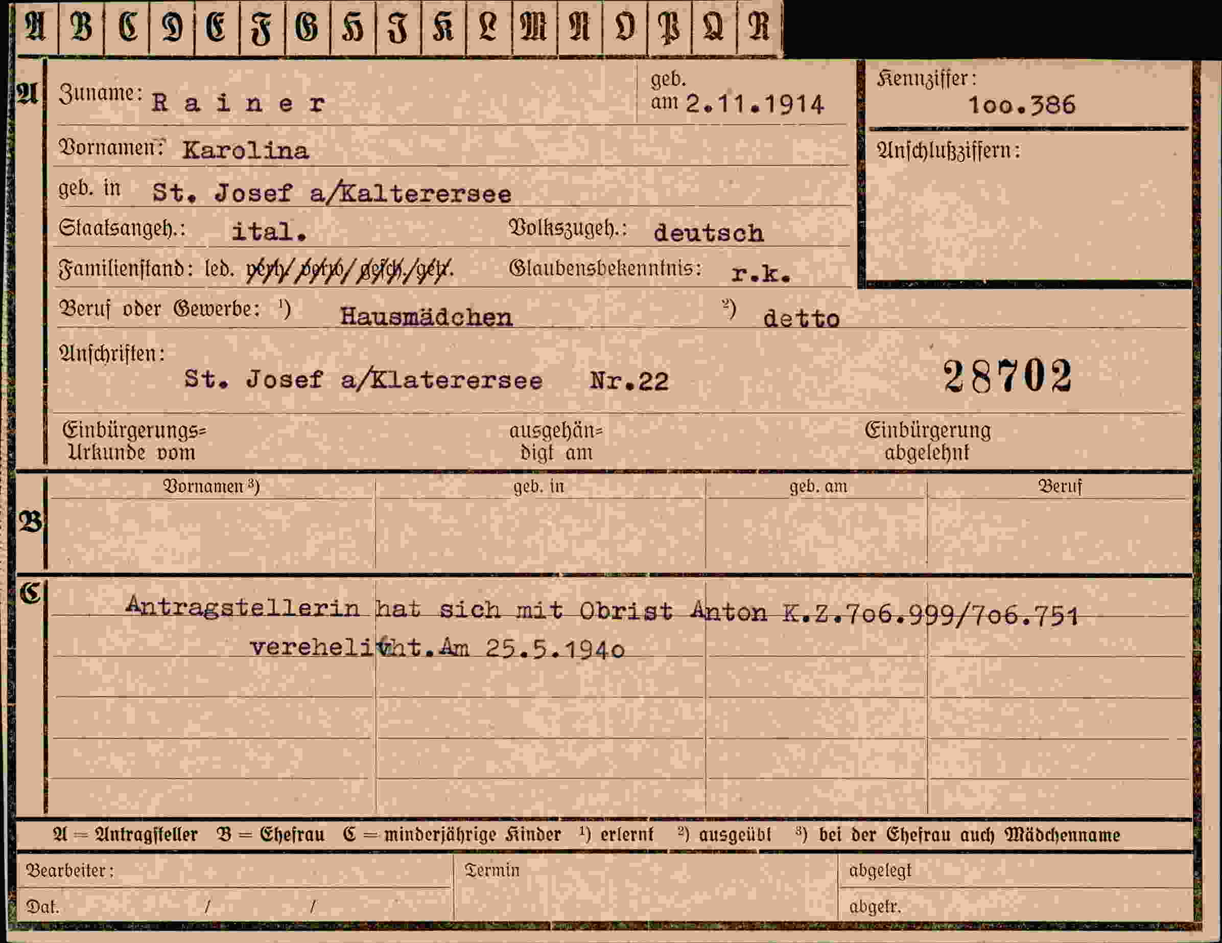Vorderseite