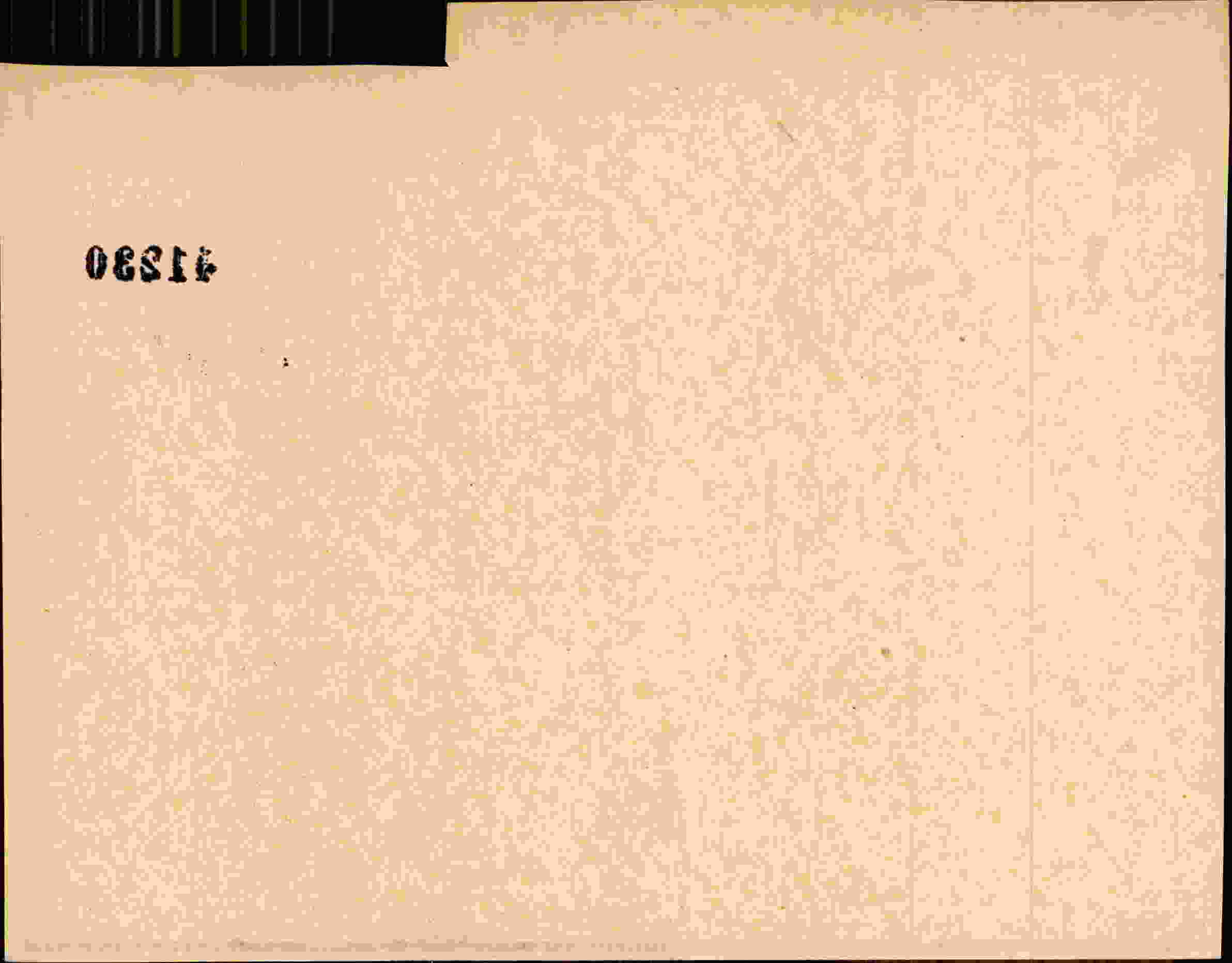 Rückseite des Dokuments