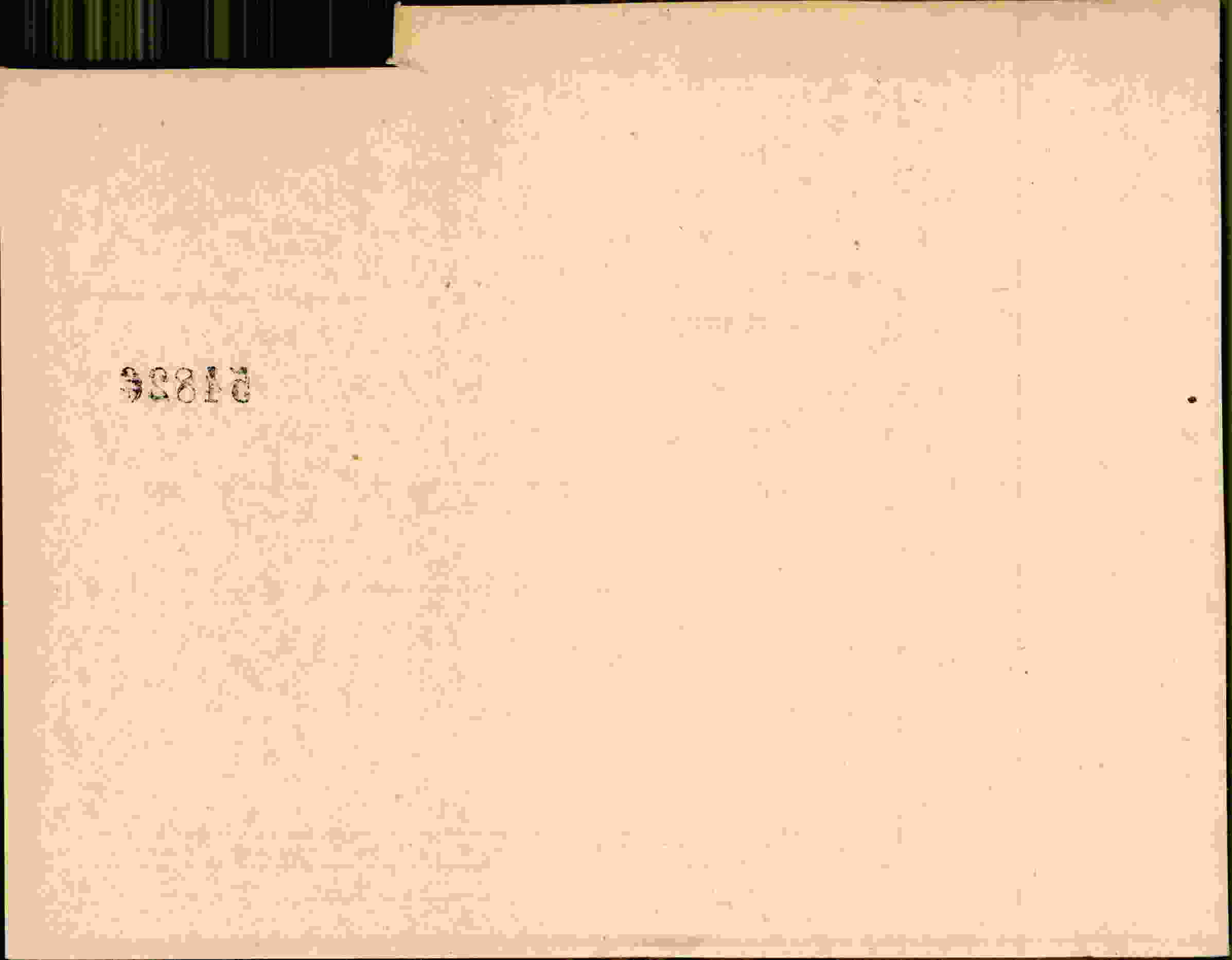 Rückseite des Dokuments