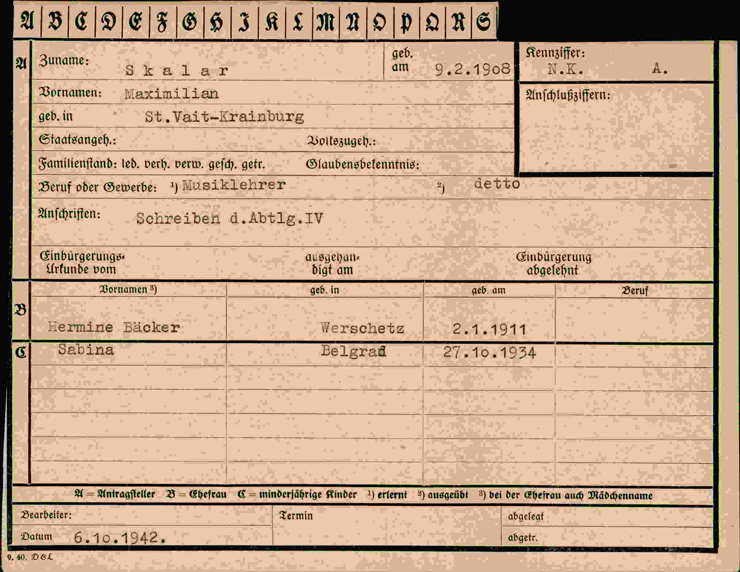 Dokument für Maximilian Skalar