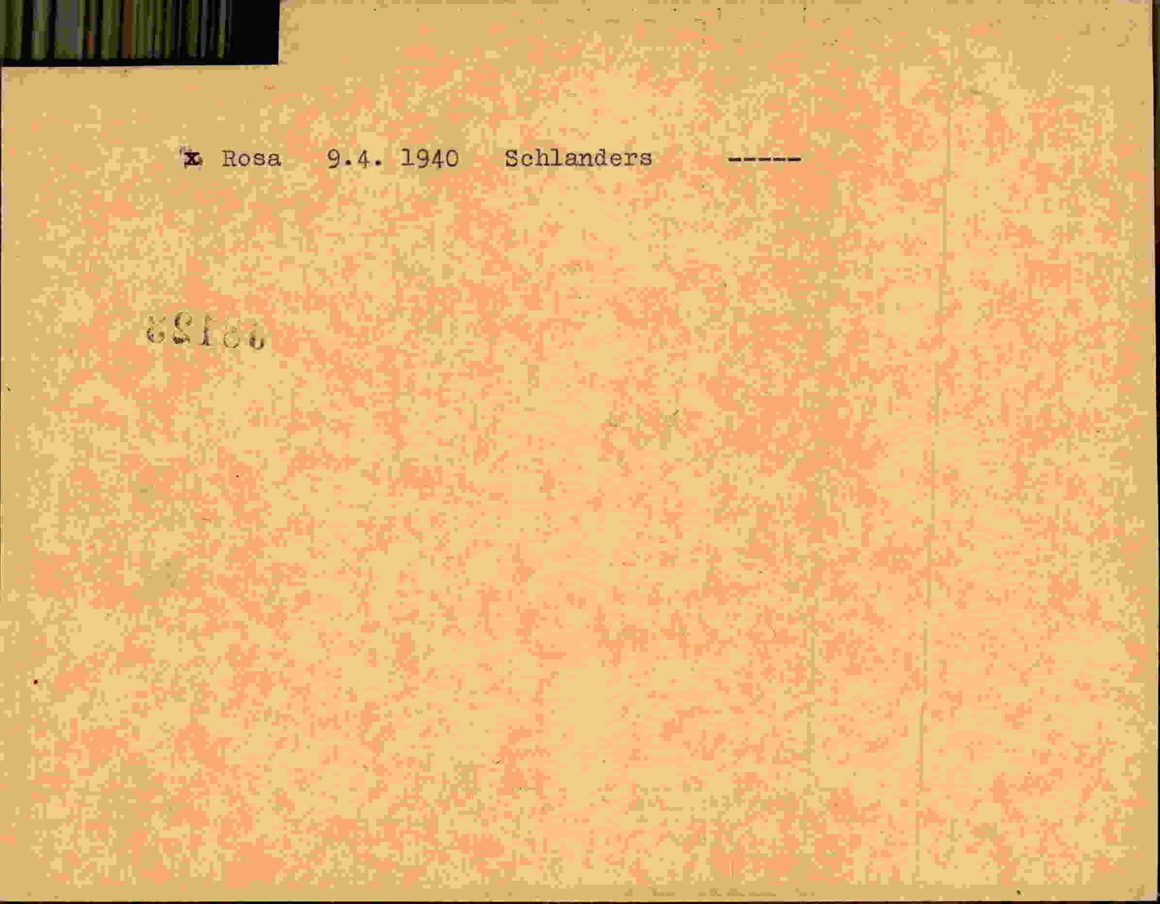 Rückseite des Dokuments