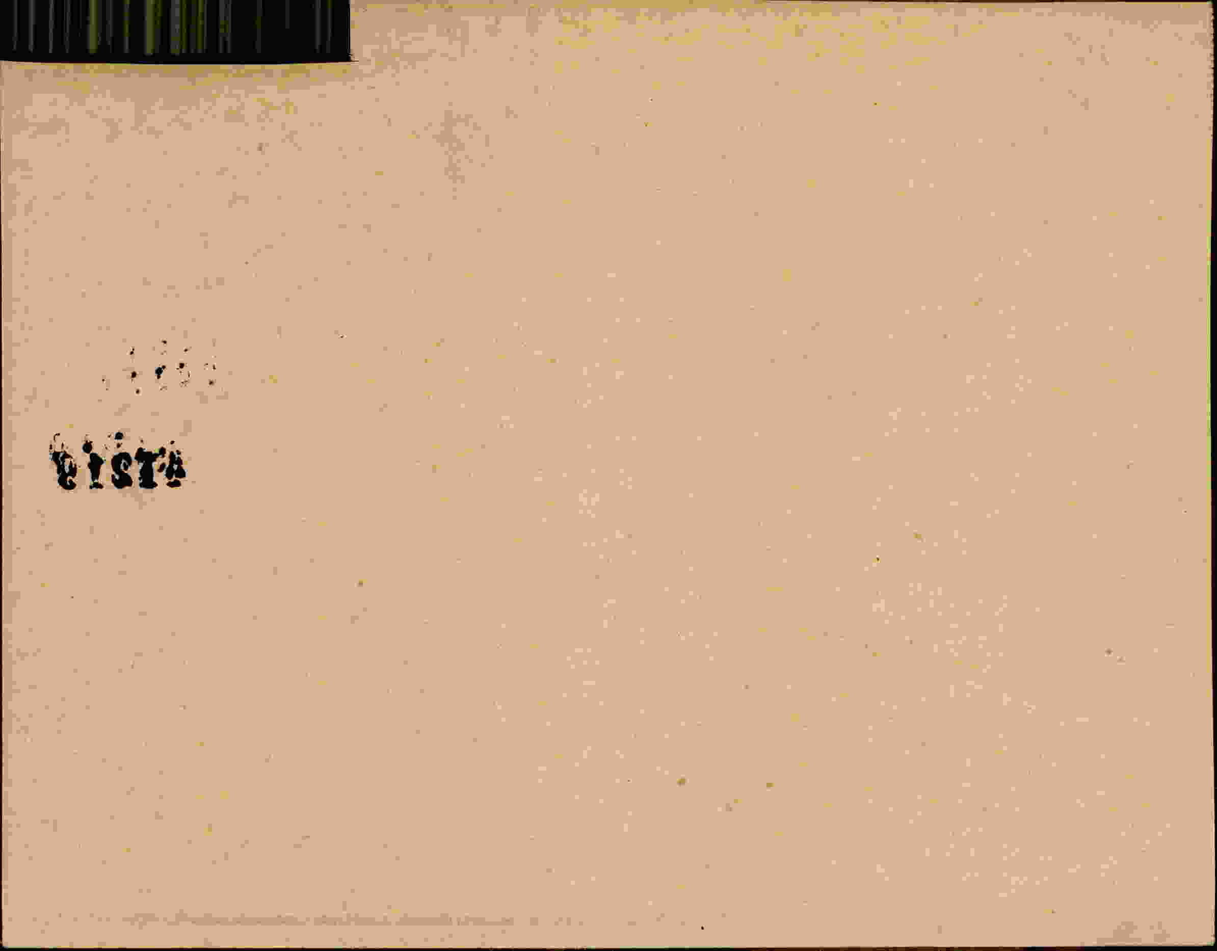 Rückseite des Dokuments