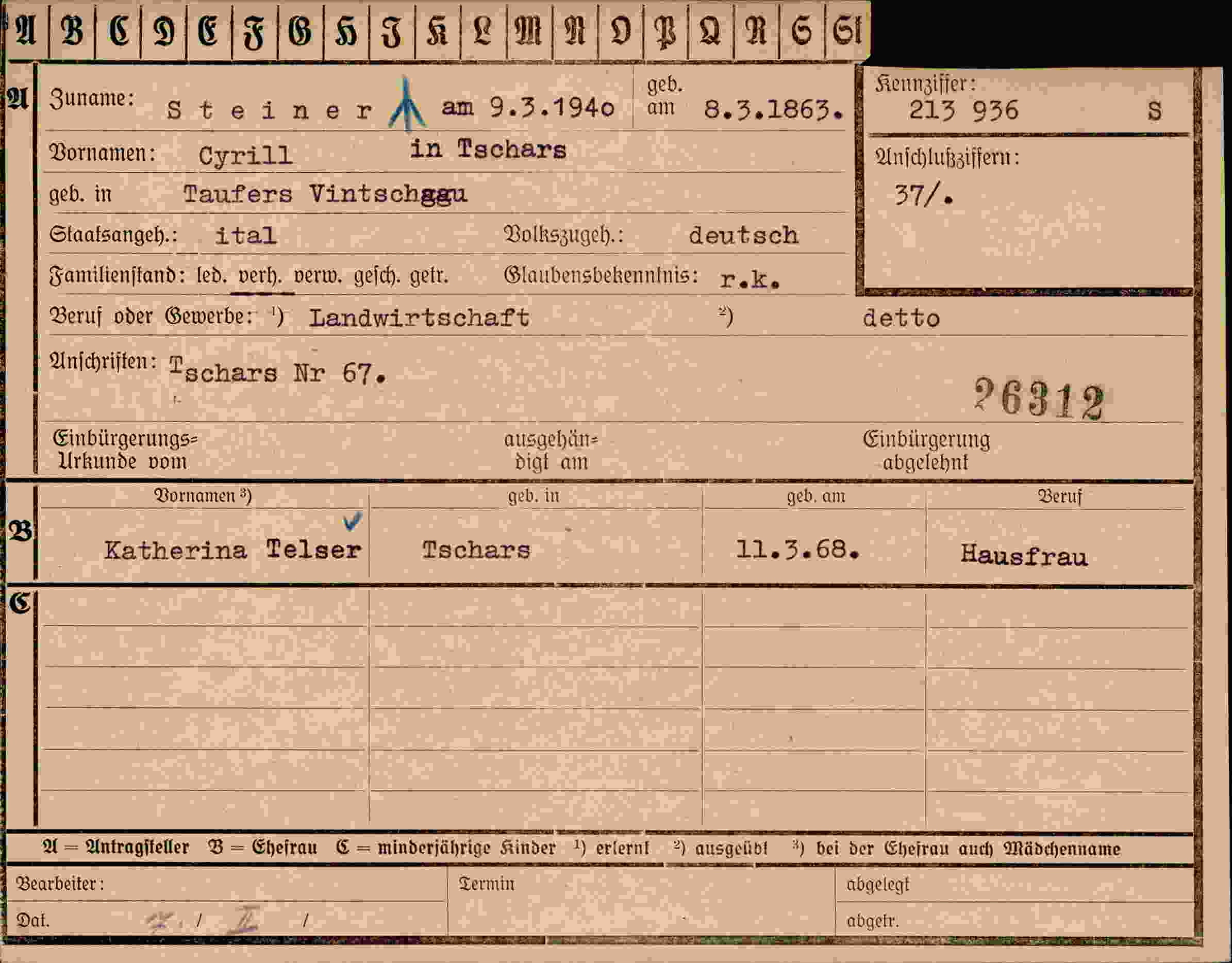 Vorderseite