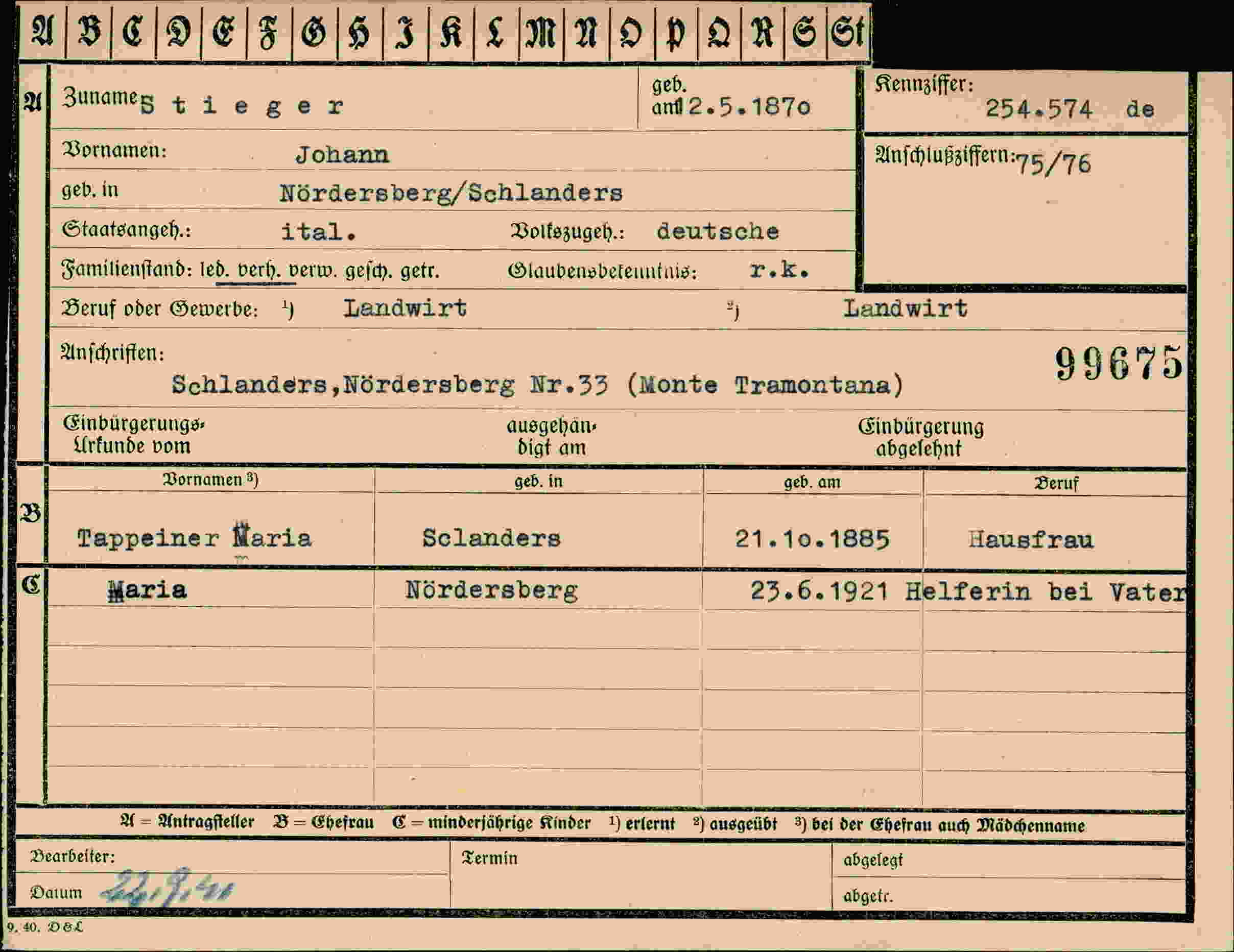 Vorderseite