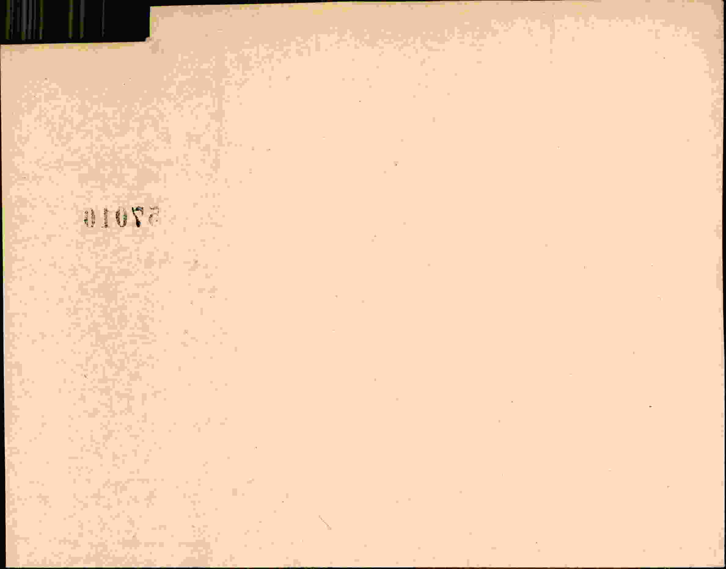 Rückseite des Dokuments