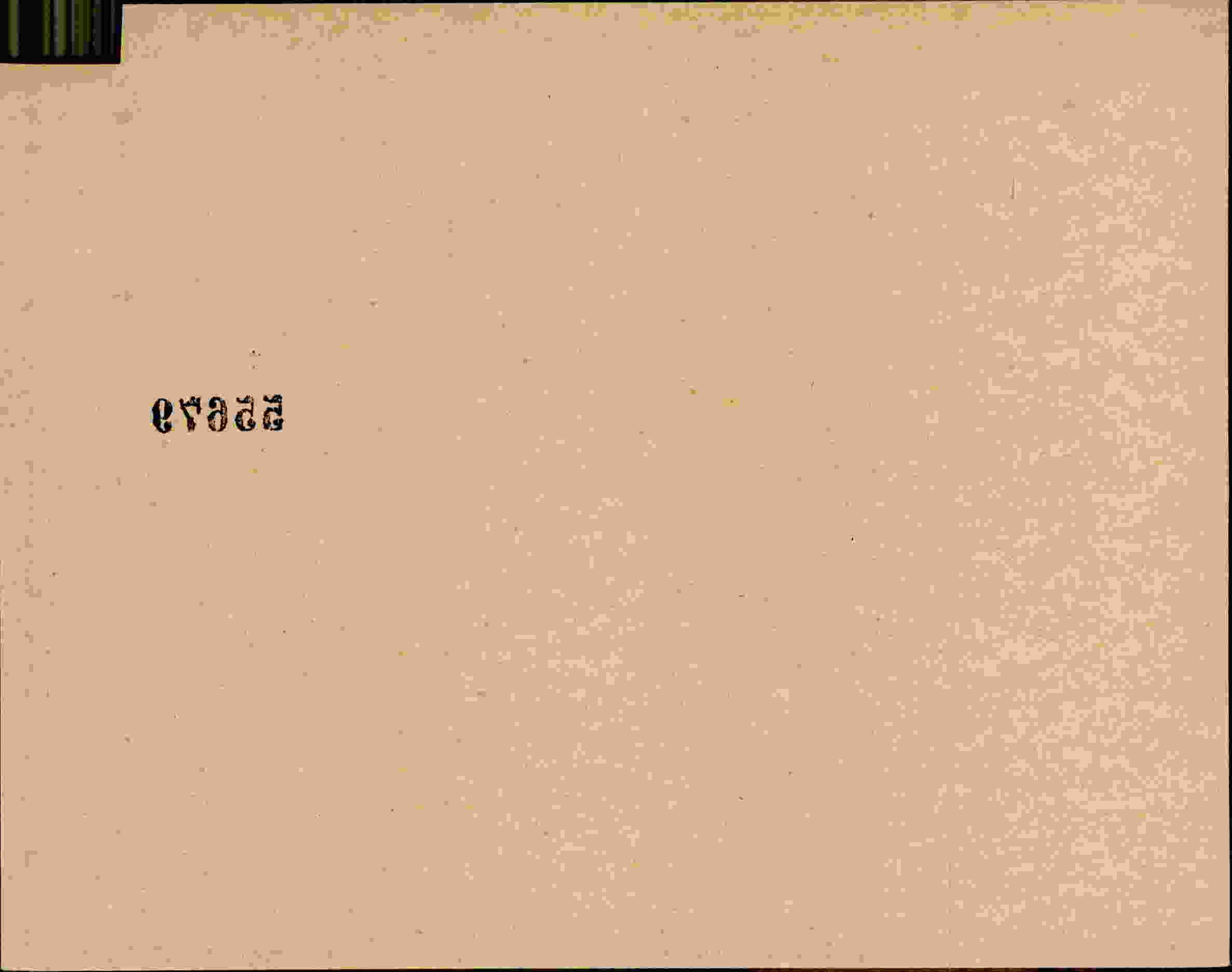 Rückseite des Dokuments