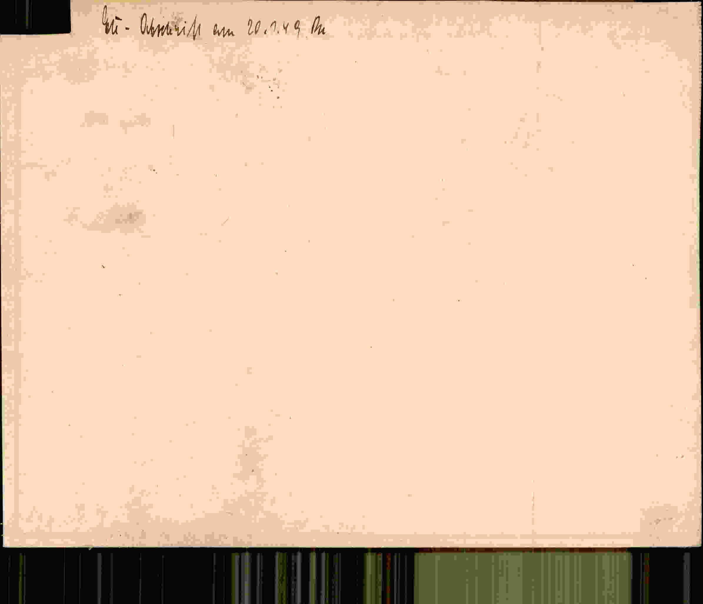 Rückseite des Dokuments