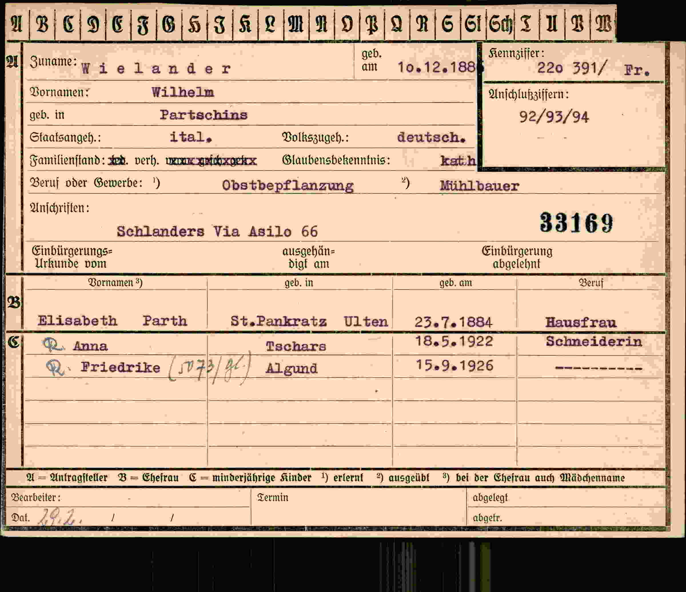 Vorderseite