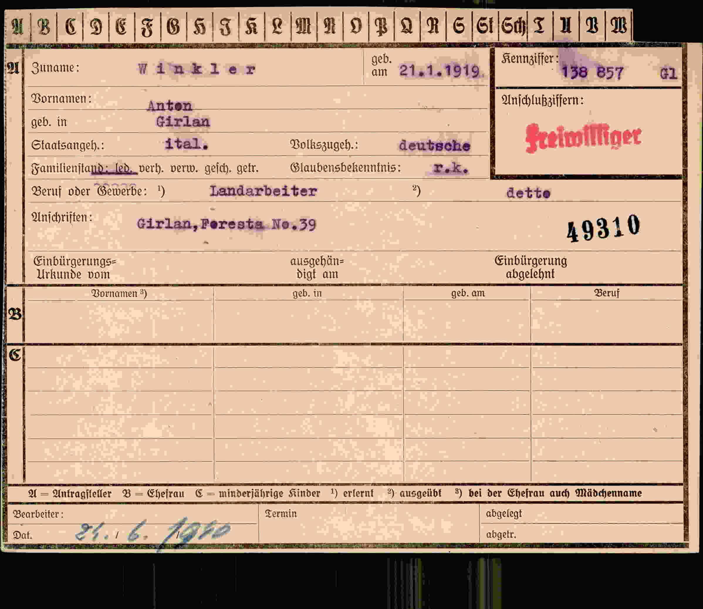 Vorderseite