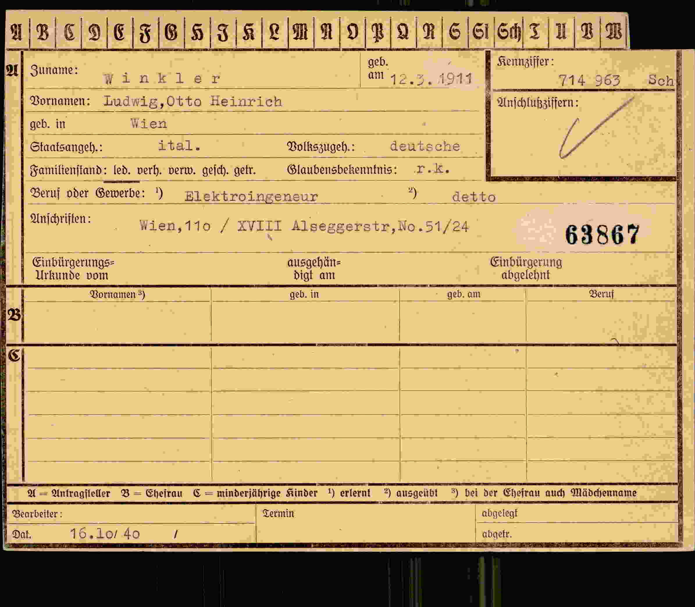Dokument für Ludwig Otto Heinrich Winkler