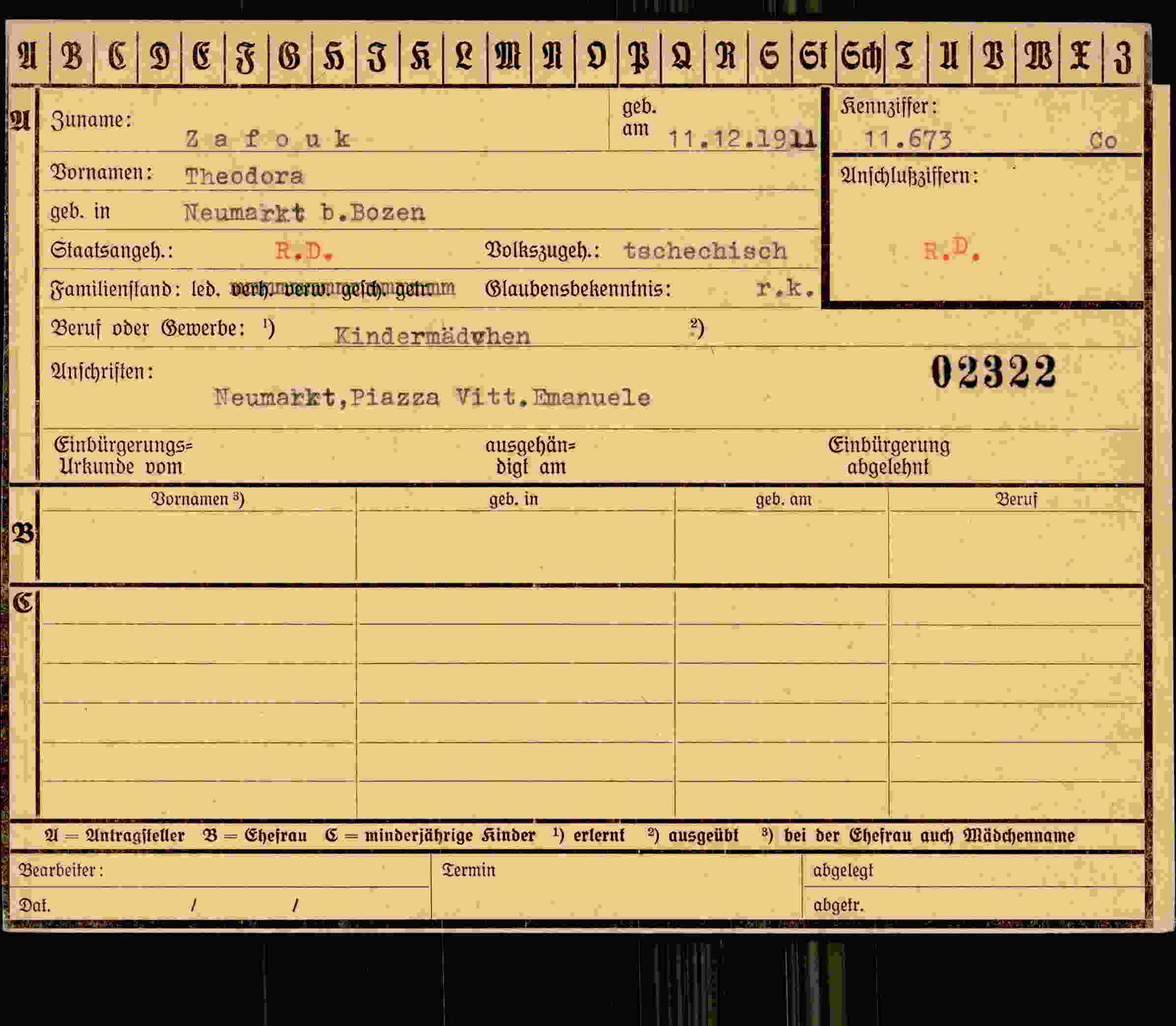 Dokument für Theodora Zafouk