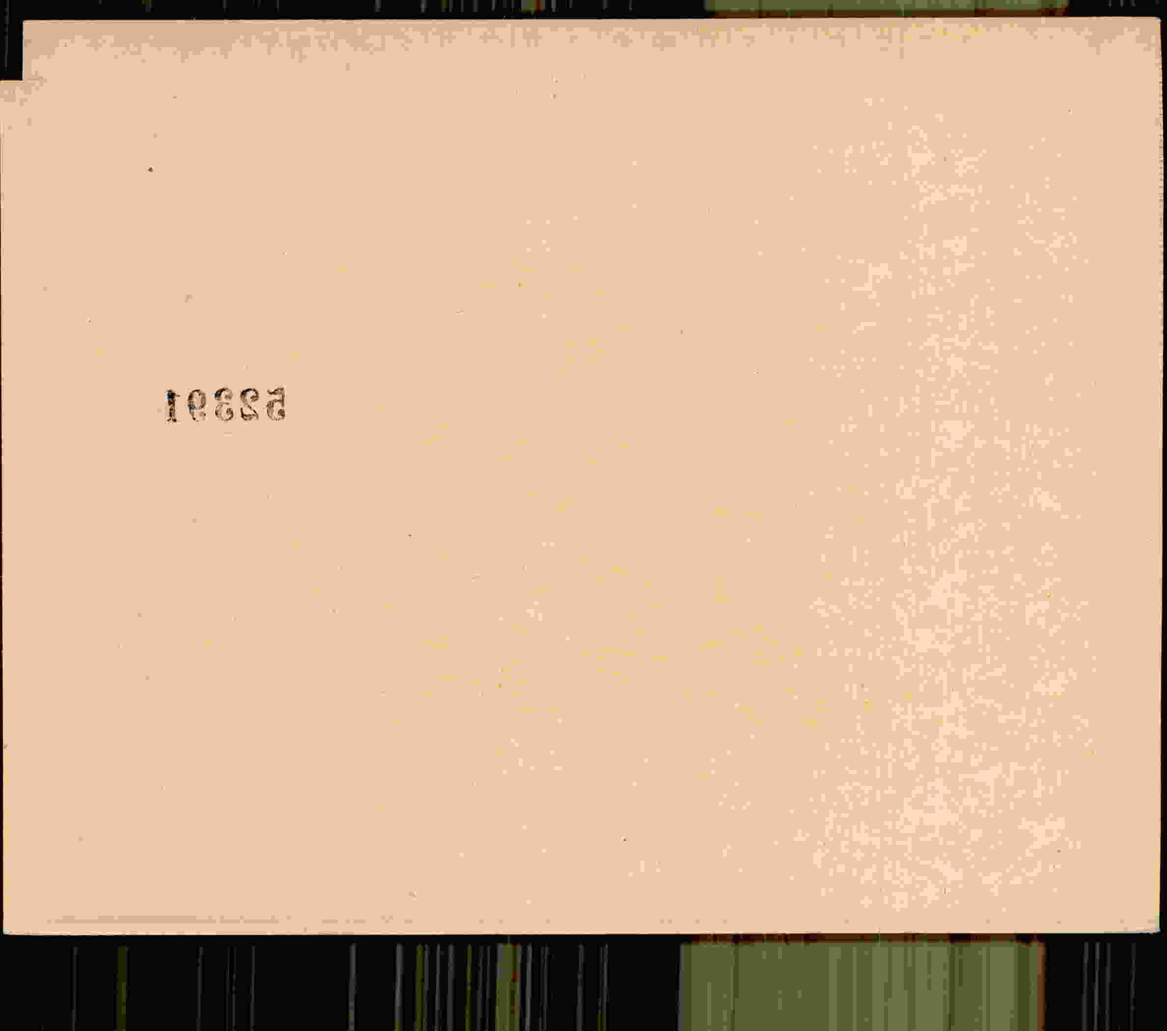 Rückseite des Dokuments