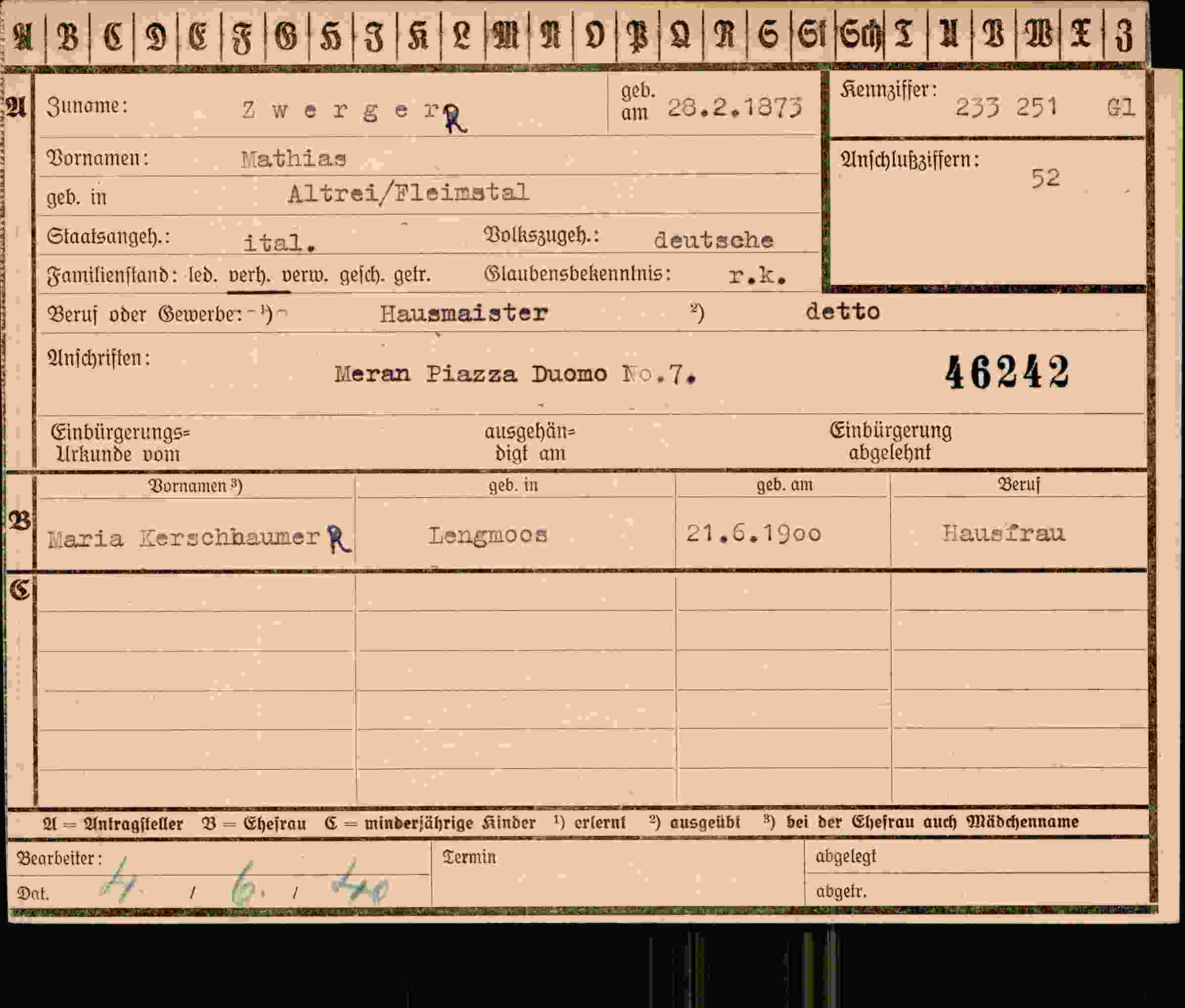 Dokument für Mathias Zwergert